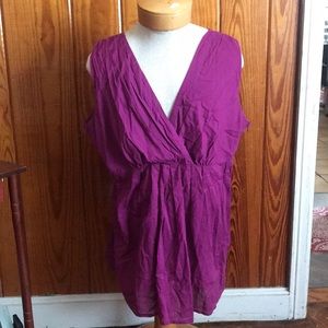 Dark lavender tank top